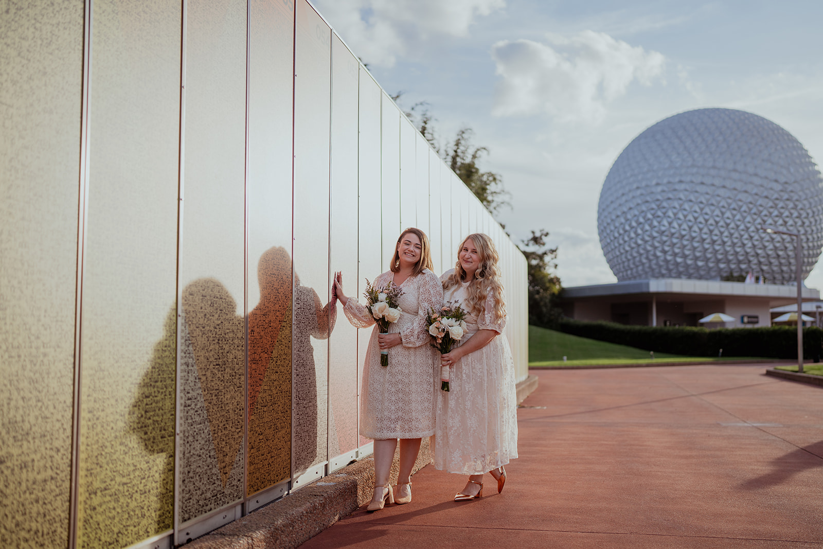 Magical Epcot Elopement at Walt Disney World: Lauren \u0026 Katie's Intimate  Celebration of Love | JTR Media, image size:1600x1067