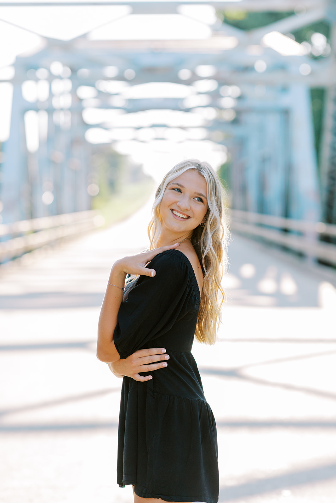 black dress for senior pictures Girls Long Senior Graduation Black Prom Dresses Crop Top with Sleeves –  Siaoryne main image 0
