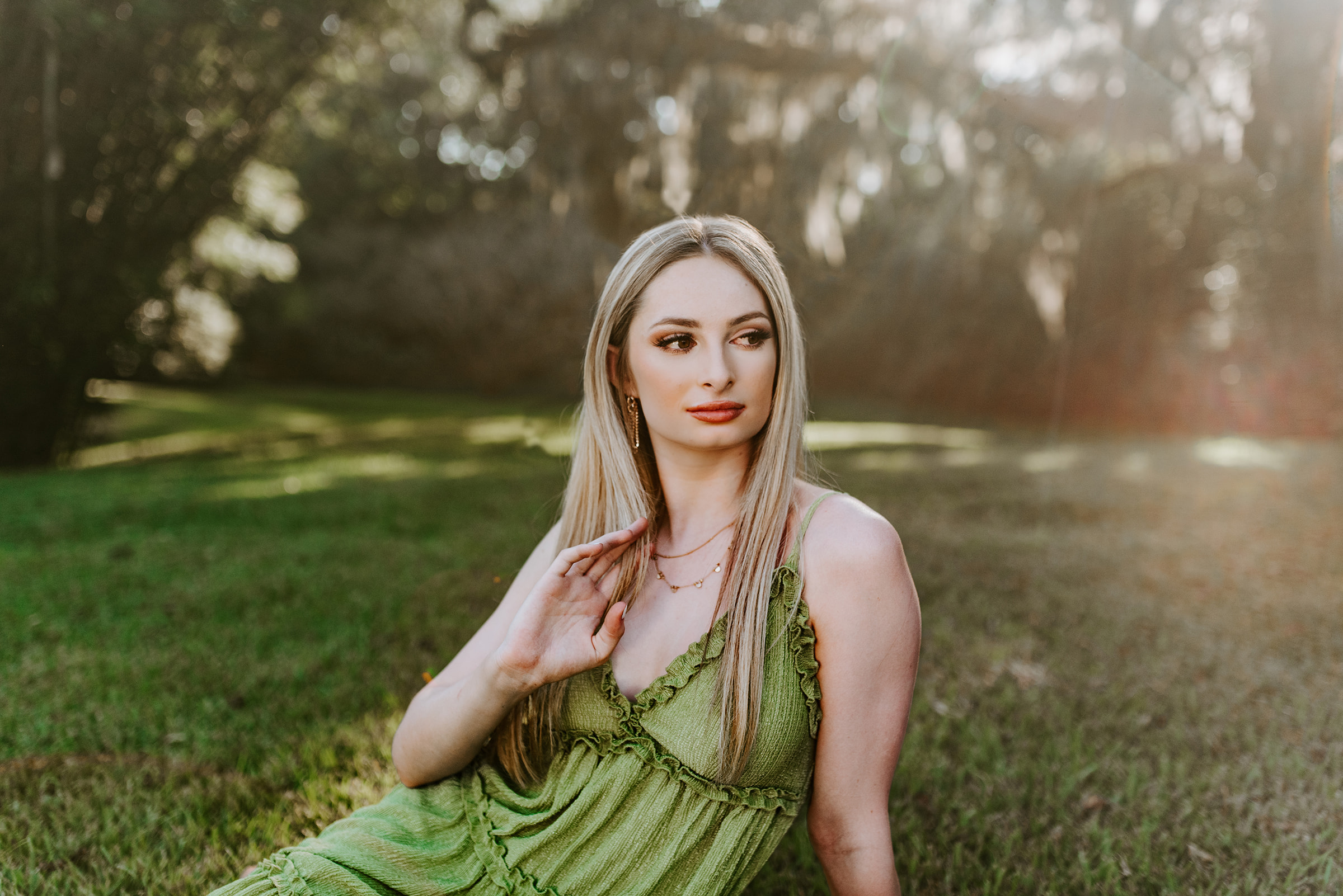 Ava, Jungle Gardens Senior Session - Four J Photography
